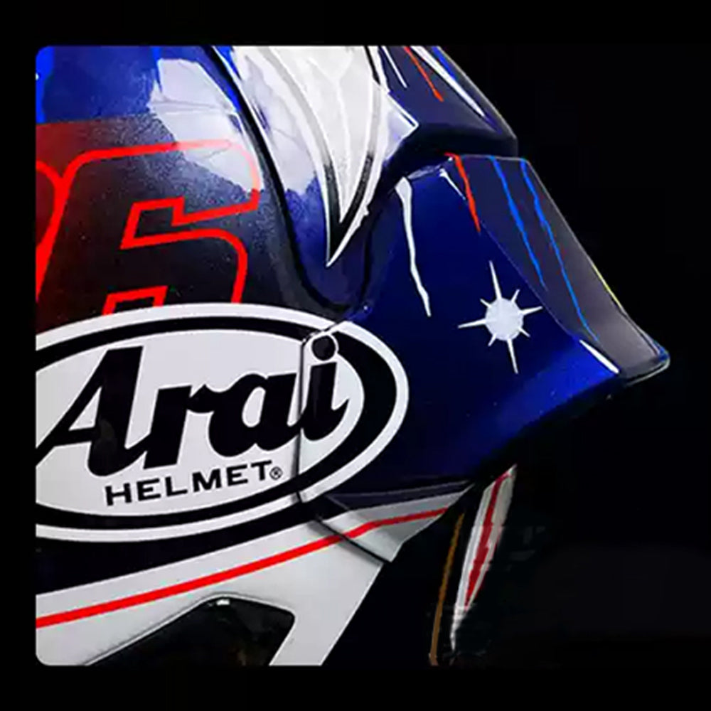 arai 26 helmet NEW Non original Rear Trim Spoiler For Pedrosa Shogun R – KODASKIN refining and adapting proven product_commercial Look who is riding Select Color:Green