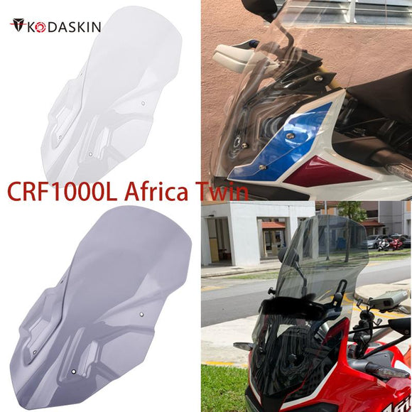 Motorcycle Wind Deflector Windscreen Windshield Fairing For Honda CRF1000L crf 1000l crf 1000 l Africa Twin 2016-2019