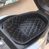 KODASKIN Motorcycle PU Storage Box Rear Trunk Cargo Liner Protector Motorcycle Seat Bucket Pad Accessorie for Honda RX125 rx 125