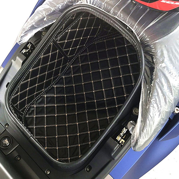 Motorcycle PU Rear Trunk Cargo Liner Protector Seat Bucket Pad for for kymco xciting s400 accessories