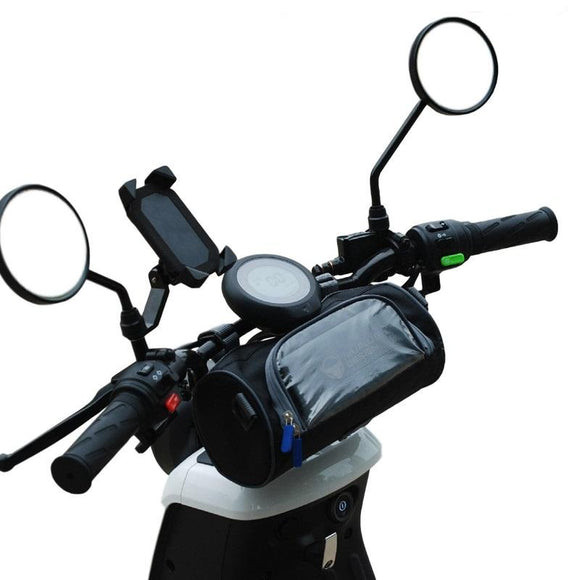 Motorcycle Windscreen Bag Handlebar Bag Fuel Tank Bag Mobile Phone Touch Screen Earphone Bag for NIU NGT N1S N1 U1