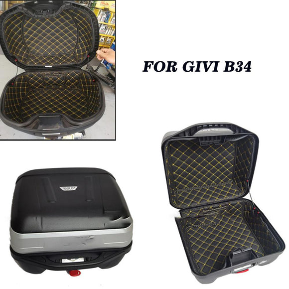 For GIVI B34 b 34 Motorcycle Trunk Case Liner Rear Luggage Box Inner Container Tail Cover Trunk Side Lining Bag Protection
