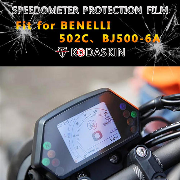 Motorcycle Cluster Scratch Protection Film Screen Protector Accessories for BENELLI 502C BJ500 6A