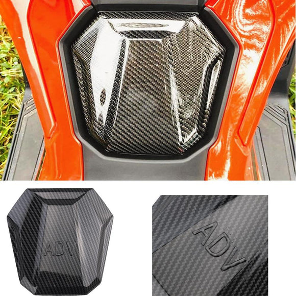 For HONDA ADV150 ADV 150 2019-2020 Motorcycle Scooter Carbon Fiber Pattern Fuel Tank Cap Fuel Gas Oil Tank Cap Cover Accessories