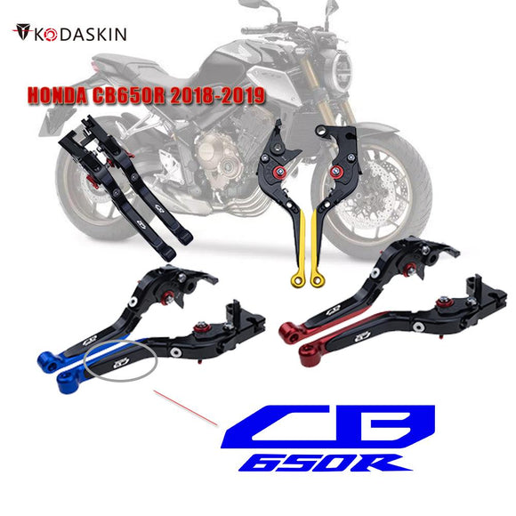 Kodaskin Master Cylinder Levers Folding Extendable Brake Clutch Levers Motorcycle Accessories For Honda CB650R cb650r