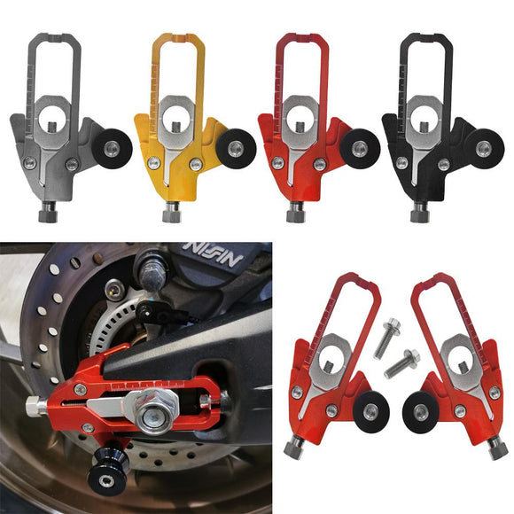 Kodaskin CNC Aluminum Alloy  Motorcycle Chain AdjusterRear Wheel Chain Adjuster Plates Accessories For Honda CB650R CB 650R