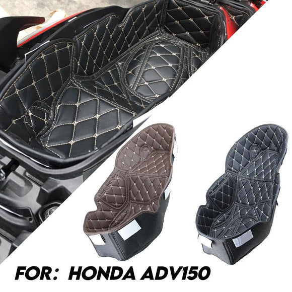 KODASKIN PU Leather ADV Rear Trunk Cargo Liner Protector Motorcycle Seat Bucket Pad for Honda adv150 ADV 150