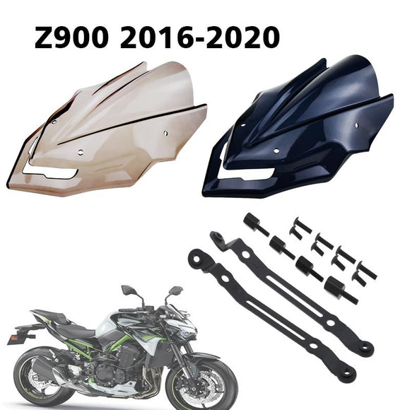 Motorcycle Windscreen Windshield For Z900 accessories 2016-2020 Wind Shield Screen Protector Parts