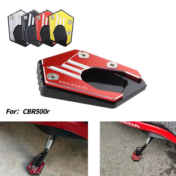 Motorcycle Foot Side Stand Extension Pad Support Plate For Honda CBR650R CB650R  CBR500r cb 500 650 r accessories