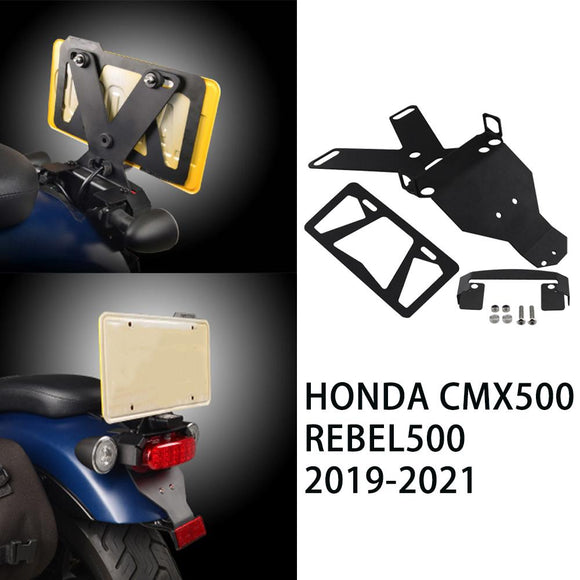 Rebel500 Motorcycle Tail Tidy For Honda CMX500 Rebel 500 2019-2020 Fender Eliminator License Plate Holder Bracket accessories
