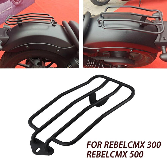 For Honda CMX500 Rebel CMX 500 300 Rebel500 2017-2021 Motorcycle Rear Plated Luggage Rack Support Shelf  Seat Accessories