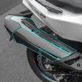TL500 2D Motorcycle Body Full Kits Decoration Sticker Carbon MAXSYM tl500 Fairing Emblem Sticker Decal For SYM MAXSYM TL 500