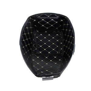 Motorcycle PU Leather Seat Bucket Pad nmax Rear Trunk Cargo Liner Protector Accessories for NMAX 155 nmax155 yamaha 2016-2020