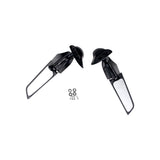For Yamaha YZF R6 2017-2020 Modified Motorcycle Rear-view Mirrors Wind Swivel Wing Multi-angle Adjustable Rotating Mirrors 2PCS