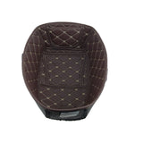MOtorcycle PU Leather Rear Trunk Cargo Liner Protector Motorcycle Seat Bucket Pad for NMAX 155 nmax155 yamaha Accessories 16-21