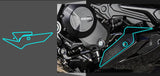 Motorcycle Carbon Sticker Tank Cap Pad Motor Decoration Sticker Full Set  For Ducati Diavel 1260 2021 DIAVEL diavel1260