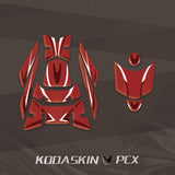 Kodaskin 3D Body Motorcycle Decoration Sticker Gas Oil Protection Sticker Tank Cap Pad Motor Decaoration For Honda PCX150 pcx150