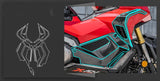 Motorbike 2D Carbon X-ADV Fairing Emblem Sticker Decal Motorcycle Body Full Kits Decoration For Honda XADV 750 X ADV 750 2021