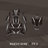 Kodaskin 3D Body Motorcycle Decoration Sticker Gas Oil Protection Sticker Tank Cap Pad Motor Decaoration For Honda PCX150 pcx150