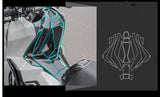 Motorcycle Carbon Sticker For Honda Scooter X ADV 750 Xadv 750 Motorcycle Tank Pad Protector Sticker