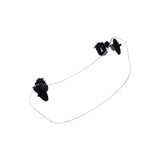 KODASKIN Universal Motorcycle Risen Clip On Windscreen Windshield Extension Deflector For NINJA400 R1200GS XADV Tmax DL650
