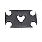 KODASKIN Motorcycle 3D Raise Real Carbon Stickers Emblem Decals for Motorbike for NIU