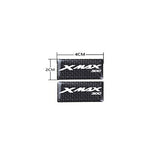 KODASKIN Motorcycle 3D xmax Carbon Timing Belt Cover Front and Rear Round Decal for Yamaha XMAX XMAX300