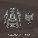 Kodaskin 3D Body Motorcycle Decoration Sticker Gas Oil Protection Sticker Tank Cap Pad Motor Decaoration For Honda PCX150 pcx150
