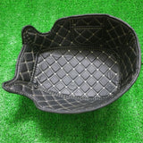 Motorcycle PU Rear Trunk Cargo Liner Protector Seat Bucket Pad for Peugeot speedfight 4 SF3 SF4 speedfight3 accessories