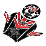 TIGER 900 Motorcycle 3D Tank Pad Protective Decal Sticker For TRIUMPH TIGER 900 GT PRO RALLY TIGER900 Tiger 900 2020-2021