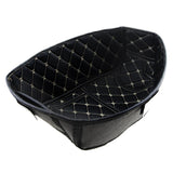 Motorcycle PU Leather Seat Bucket Pad nmax Rear Trunk Cargo Liner Protector Accessories for NMAX 155 nmax155 yamaha 2016-2020