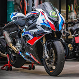 Motorcycle Windshield Wing Fairing for BMW S1000RR S1000 RR M1000RR 2019- 2021 2022 Windscreen Front Aerodynamic Spoiler Winglet