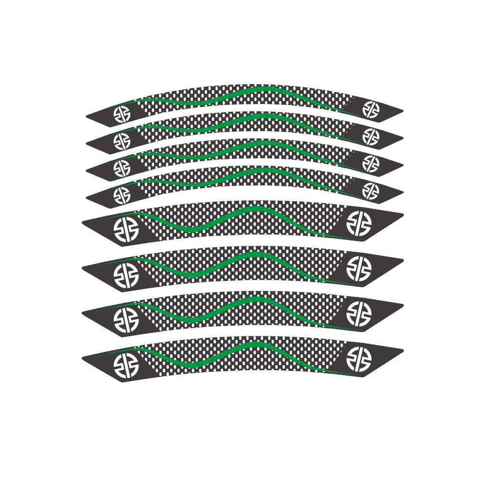 H2r Rims KODASKIN Motorcycle 2D Sticker Decal Wheel Rim for H2R