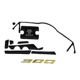 Motorcycle Carbon Speedometer Sticker Triple Front End Upper Top Clamp Decal Emblem for kawasaki Ninja 300 ZX300R accessories