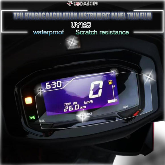KODASKIN Motorcycle TPU Instrument Protection Speedometer Waterproof  Protective Film Hydrogel Film Fit for SUZUKI UY125