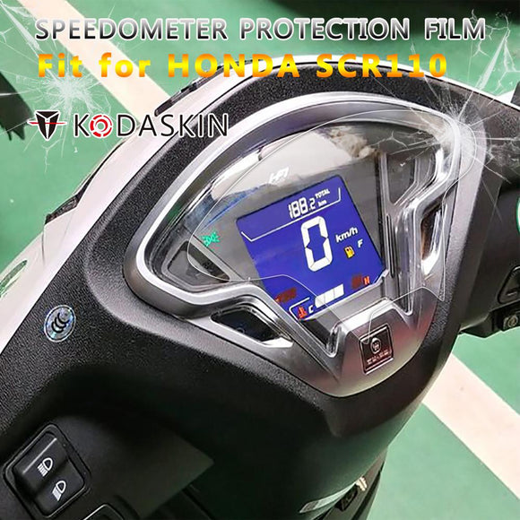 KODASKIN Motorcycle TPU Instrument Protection Speedometer Waterproof  Protective Film Hydrogel Film Fit for HONDA SCR110