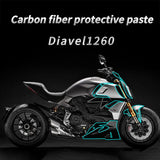 Motorcycle Carbon Sticker Tank Cap Pad Motor Decoration Sticker Full Set  For Ducati Diavel 1260 2021 DIAVEL diavel1260
