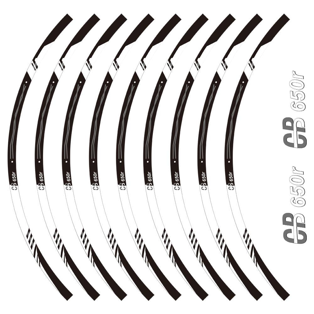 Kodaskin 2D Waterproof Wheel Rim Motor Stickers Tries Wheel Decals Sti ...