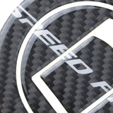 Kodaskin 3D Carbon Fiber Vinyl Gas Cap Oil Stickers Tank Pad Decal Protector For PEUGEOT speedfight 125/150  sf125/150