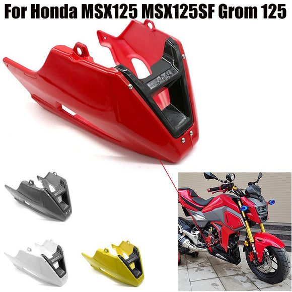 For Honda MSX125 MSX 125 MSX 125SF Grom 125 Motorcycle Engine Guard Cover Chassis Shrouds Protection Fairing Belly Protector