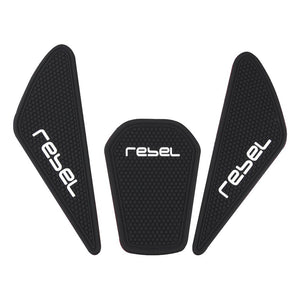 Motorcycle Tank Pad Sticker For Honda Rebel 300 Rebel 500 CMX 500 300 2017-2021 Rubber Sticker Protector Sheath Knee Tank pad