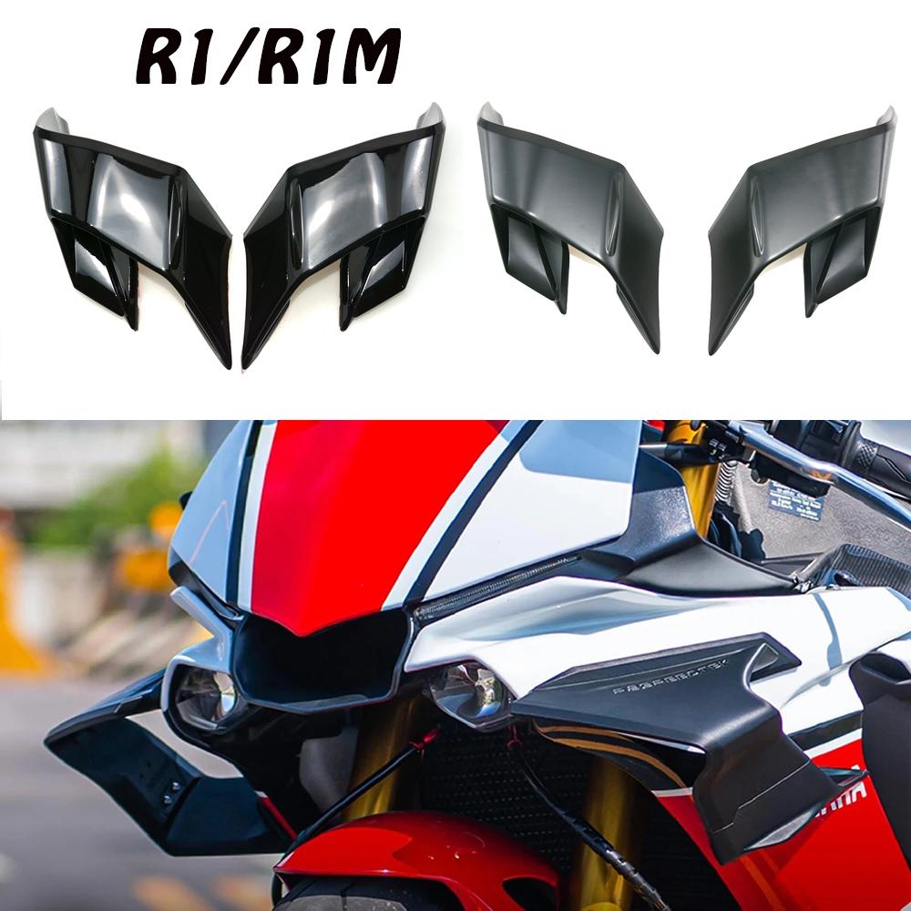 Motorcycle Aerodynamic Winglets Windshield Fairings For Yamaha R1 R1M KODASKIN