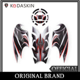 KODASKIN 3D Printing Gas Cap Fuel Tank Pad Sticker Decal Protection for HONDA CBR1000RR 2014-2019 Red Color cbr1000rr