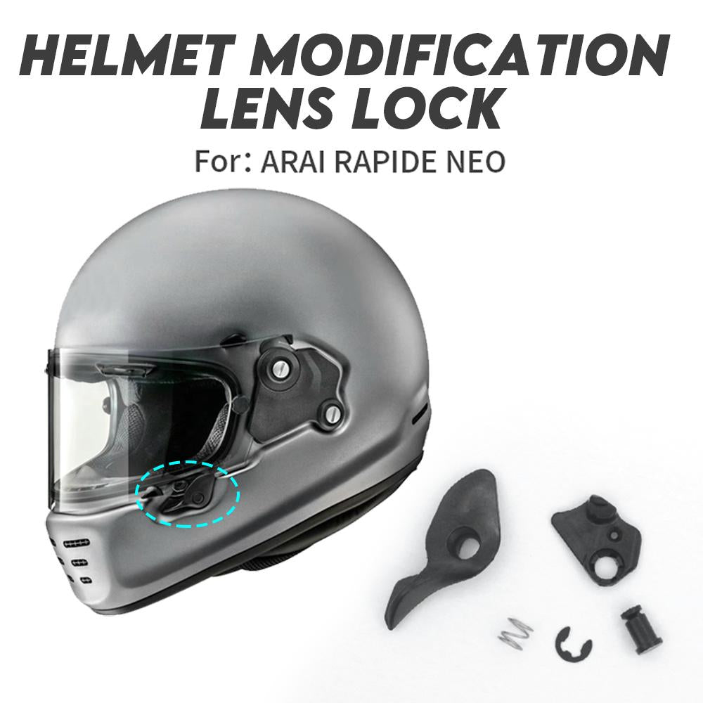 For ARAI RAPIDE NEO Motorcycle Helmets Shield Cover Set Visor Base Pla