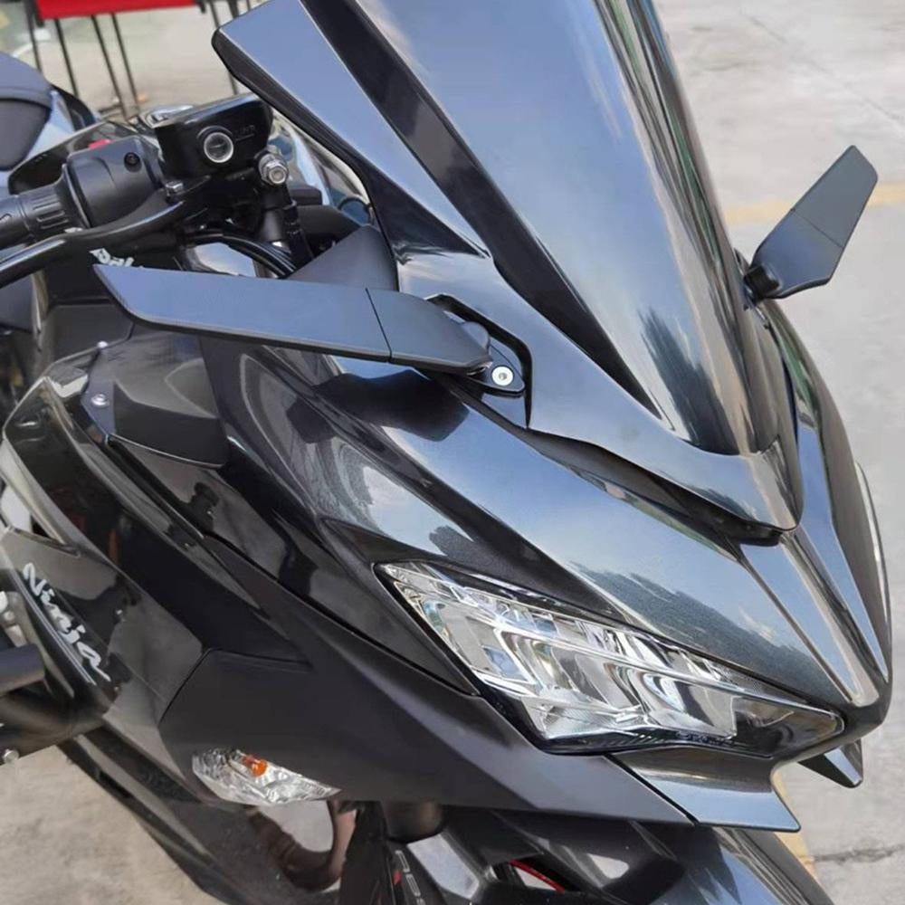 Modified Motorcycle Rearview Mirrors Wind Wing Adjustable