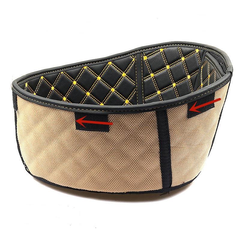 Motorcycle Storage Box Leather Rear Trunk Cargo Liner