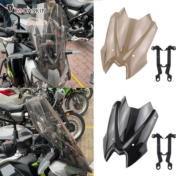 Motorcycle Windshield Windscreen For kawasaki Z900 z650 2020 accessories ABS Wind Shield Screen Protector Parts